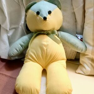 Two-Tone Plush Teddy Bear